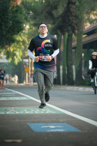 Race photo from WIPRO RUN 2025 - Vitalis Unza 20th Anniversary