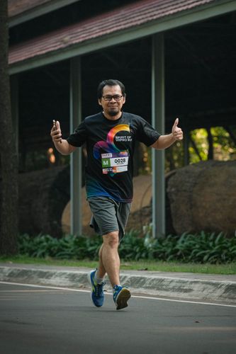 Race photo from WIPRO RUN 2025 - Vitalis Unza 20th Anniversary