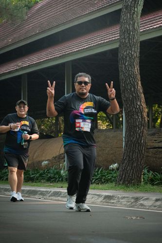 Race photo from WIPRO RUN 2025 - Vitalis Unza 20th Anniversary
