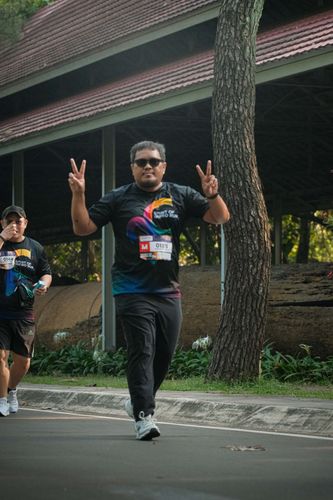 Race photo from WIPRO RUN 2025 - Vitalis Unza 20th Anniversary