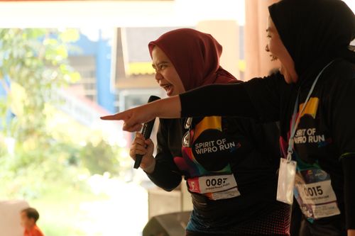 Race photo from WIPRO RUN 2025 - Vitalis Unza 20th Anniversary