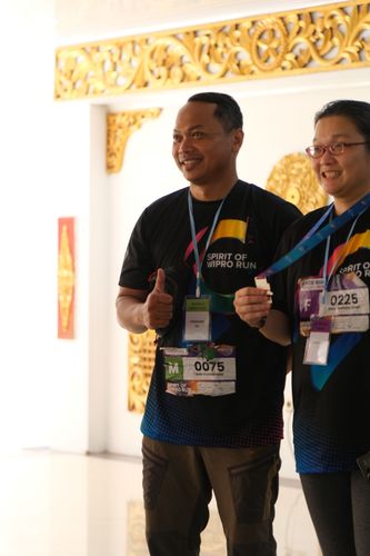 Race photo from WIPRO RUN 2025 - Vitalis Unza 20th Anniversary
