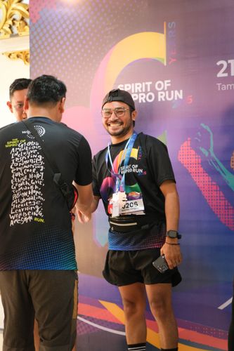 Race photo from WIPRO RUN 2025 - Vitalis Unza 20th Anniversary