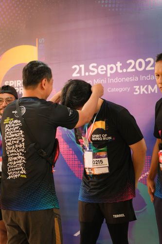 Race photo from WIPRO RUN 2025 - Vitalis Unza 20th Anniversary