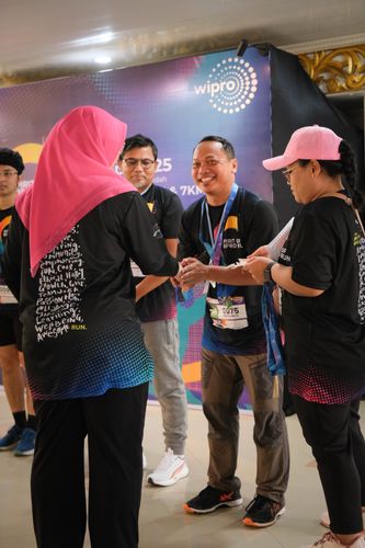 Race photo from WIPRO RUN 2025 - Vitalis Unza 20th Anniversary