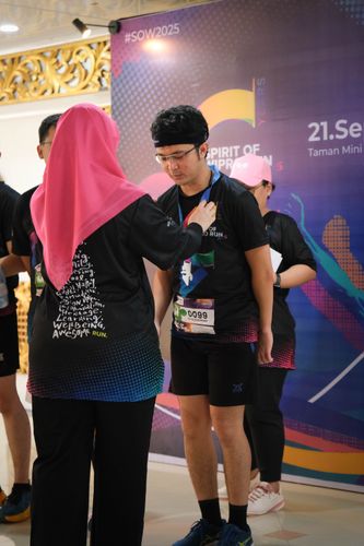Race photo from WIPRO RUN 2025 - Vitalis Unza 20th Anniversary