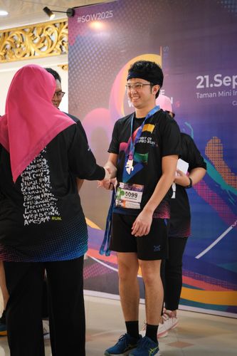 Race photo from WIPRO RUN 2025 - Vitalis Unza 20th Anniversary
