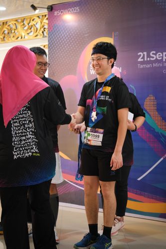 Race photo from WIPRO RUN 2025 - Vitalis Unza 20th Anniversary