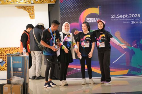 Race photo from WIPRO RUN 2025 - Vitalis Unza 20th Anniversary