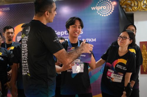 Race photo from WIPRO RUN 2025 - Vitalis Unza 20th Anniversary