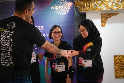 Race photo from WIPRO RUN 2025 - Vitalis Unza 20th Anniversary