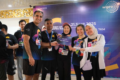 Race photo from WIPRO RUN 2025 - Vitalis Unza 20th Anniversary