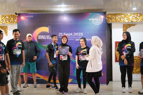 Race photo from WIPRO RUN 2025 - Vitalis Unza 20th Anniversary