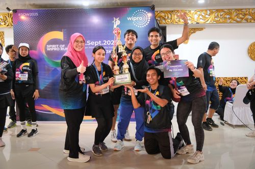 Race photo from WIPRO RUN 2025 - Vitalis Unza 20th Anniversary