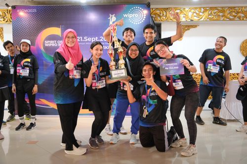 Race photo from WIPRO RUN 2025 - Vitalis Unza 20th Anniversary