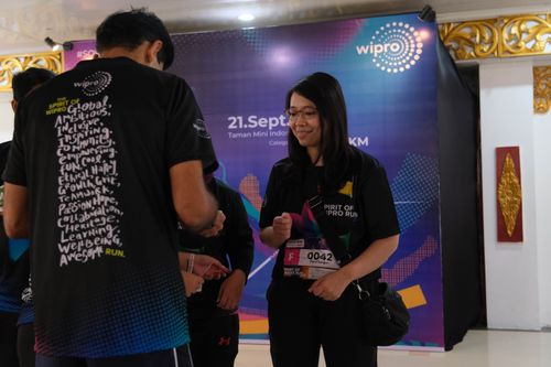 Race photo from WIPRO RUN 2025 - Vitalis Unza 20th Anniversary