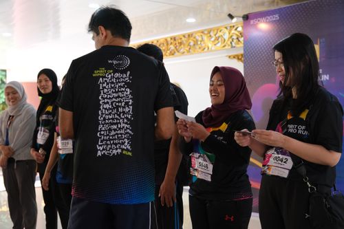 Race photo from WIPRO RUN 2025 - Vitalis Unza 20th Anniversary
