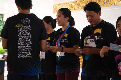 Race photo from WIPRO RUN 2025 - Vitalis Unza 20th Anniversary