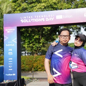 Race photo from LINTAS TEKNOLOGI SOLUTIONS DAY