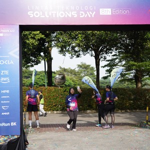 Race photo from LINTAS TEKNOLOGI SOLUTIONS DAY