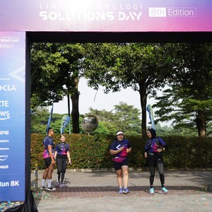 Race photo from LINTAS TEKNOLOGI SOLUTIONS DAY