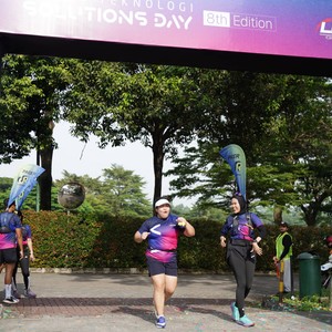 Race photo from LINTAS TEKNOLOGI SOLUTIONS DAY