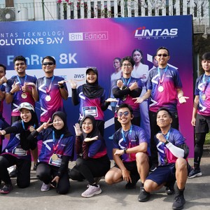 Race photo from LINTAS TEKNOLOGI SOLUTIONS DAY