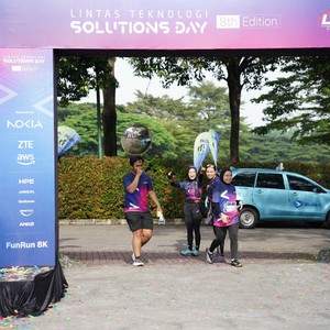 Race photo from LINTAS TEKNOLOGI SOLUTIONS DAY