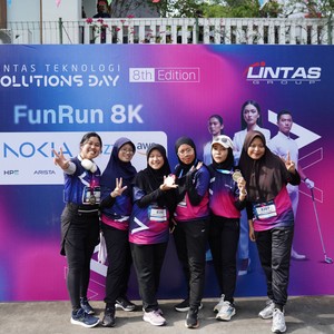 Race photo from LINTAS TEKNOLOGI SOLUTIONS DAY