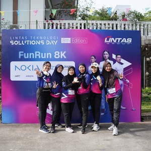 Race photo from LINTAS TEKNOLOGI SOLUTIONS DAY