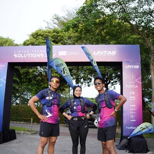 Race photo from LINTAS TEKNOLOGI SOLUTIONS DAY
