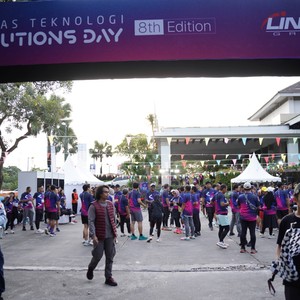 Race photo from LINTAS TEKNOLOGI SOLUTIONS DAY