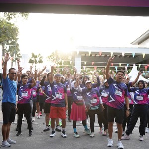 Race photo from LINTAS TEKNOLOGI SOLUTIONS DAY