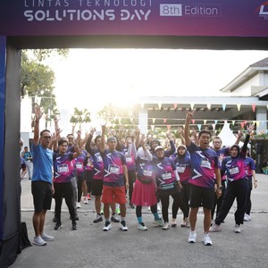 Race photo from LINTAS TEKNOLOGI SOLUTIONS DAY