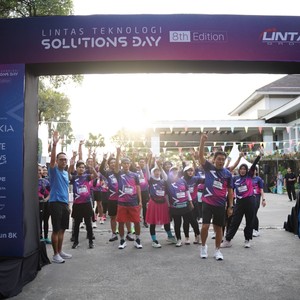 Race photo from LINTAS TEKNOLOGI SOLUTIONS DAY