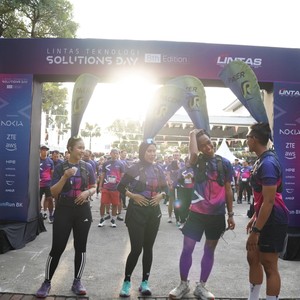 Race photo from LINTAS TEKNOLOGI SOLUTIONS DAY