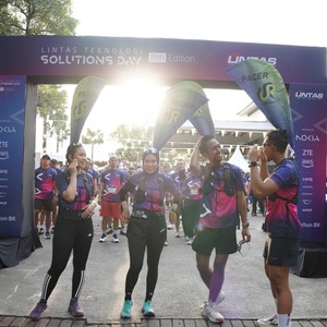 Race photo from LINTAS TEKNOLOGI SOLUTIONS DAY