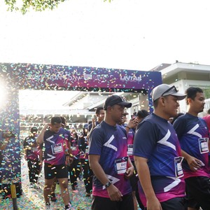 Race photo from LINTAS TEKNOLOGI SOLUTIONS DAY