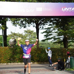 Race photo from LINTAS TEKNOLOGI SOLUTIONS DAY