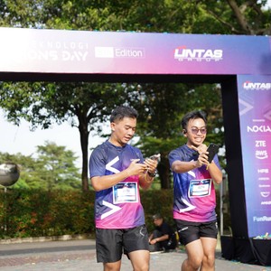 Race photo from LINTAS TEKNOLOGI SOLUTIONS DAY