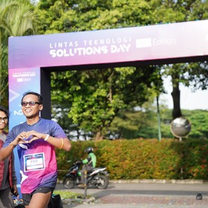 Race photo from LINTAS TEKNOLOGI SOLUTIONS DAY