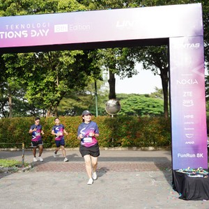 Race photo from LINTAS TEKNOLOGI SOLUTIONS DAY