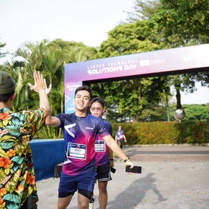 Race photo from LINTAS TEKNOLOGI SOLUTIONS DAY