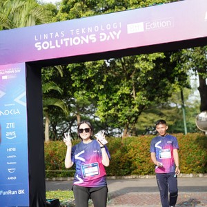 Race photo from LINTAS TEKNOLOGI SOLUTIONS DAY