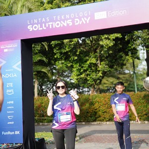 Race photo from LINTAS TEKNOLOGI SOLUTIONS DAY
