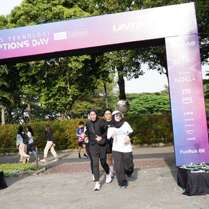 Race photo from LINTAS TEKNOLOGI SOLUTIONS DAY