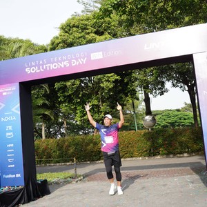 Race photo from LINTAS TEKNOLOGI SOLUTIONS DAY