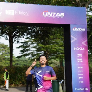 Race photo from LINTAS TEKNOLOGI SOLUTIONS DAY