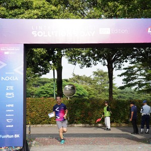 Race photo from LINTAS TEKNOLOGI SOLUTIONS DAY