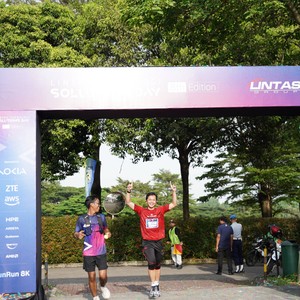 Race photo from LINTAS TEKNOLOGI SOLUTIONS DAY